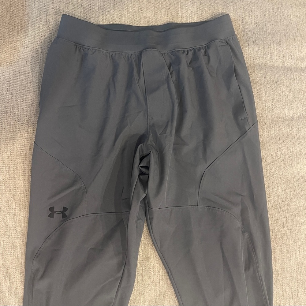 Gray Under Armour Drawstring Pants - image 4